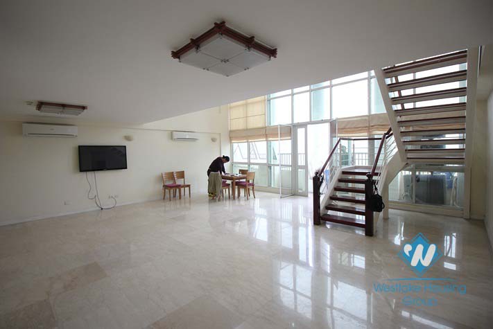 Spacious duplex apartment with 5 bedrooms for rent in Ciputra